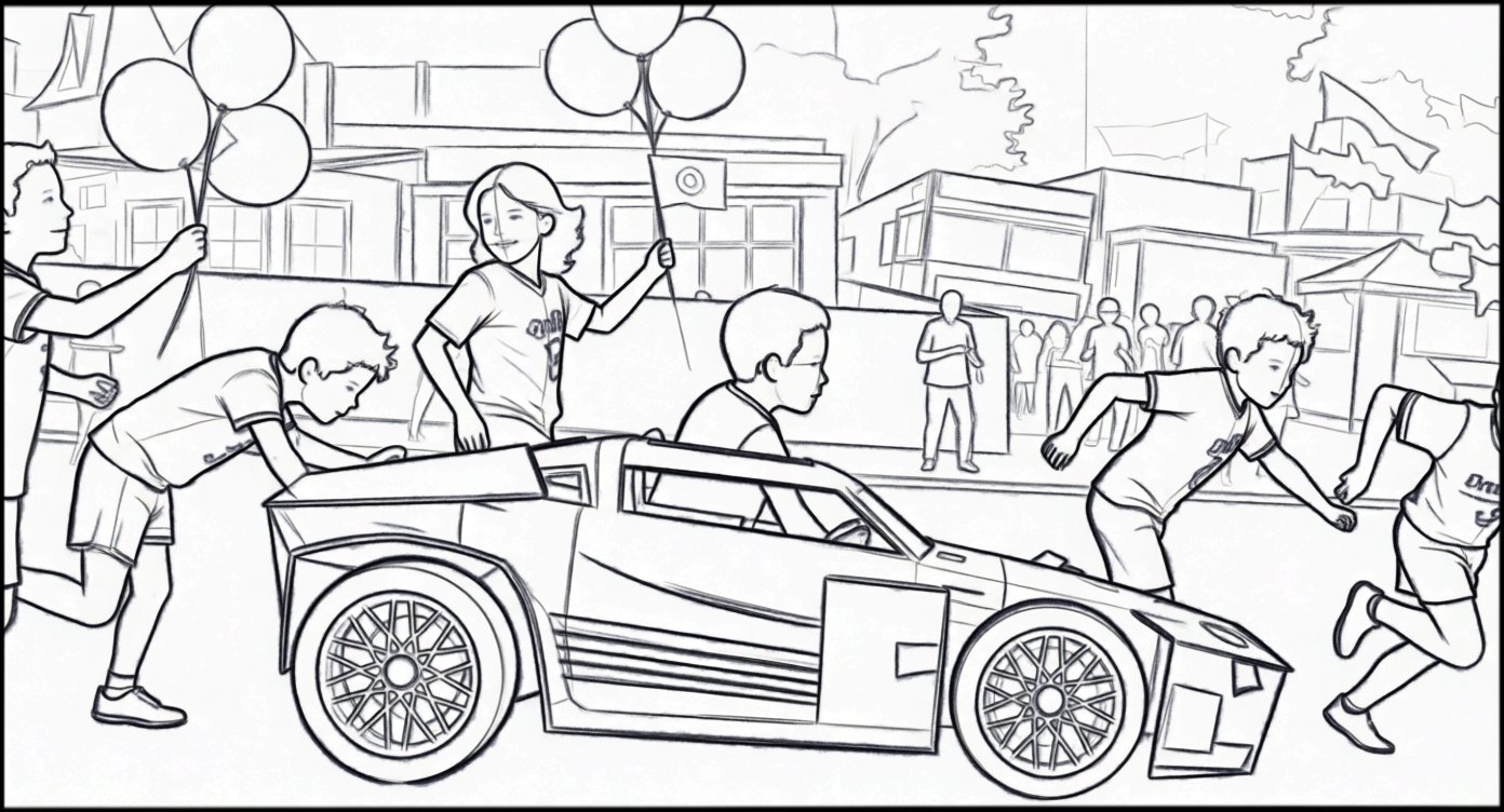 Storyboards - storyboard frame 7 by Dakota Warren